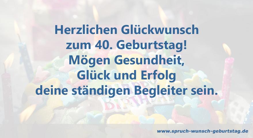 Glück wünschen