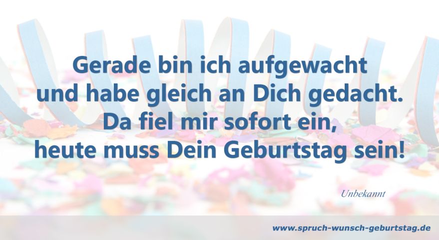 Geburtstagsgedicht