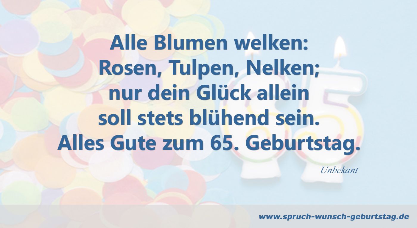 Alle Blumen welken