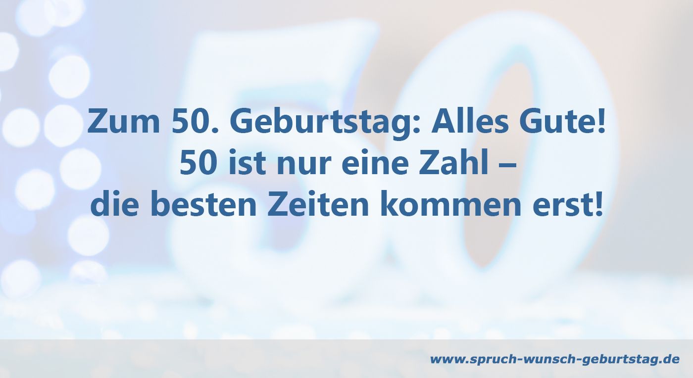 Alles gute zum 50.