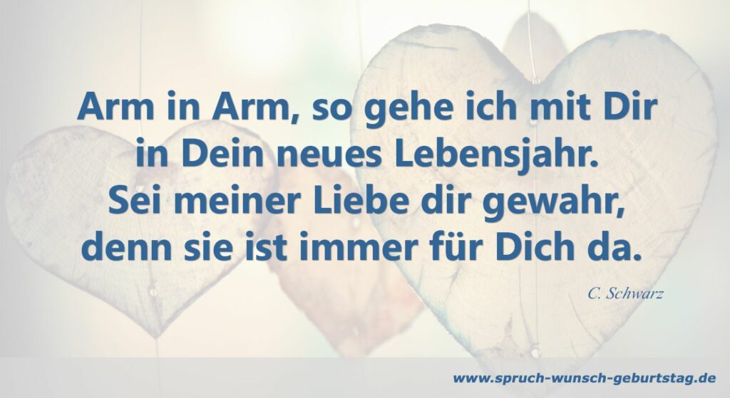 Geburtstagssprüche für den Partner Glückwünsche für meinen Schatz