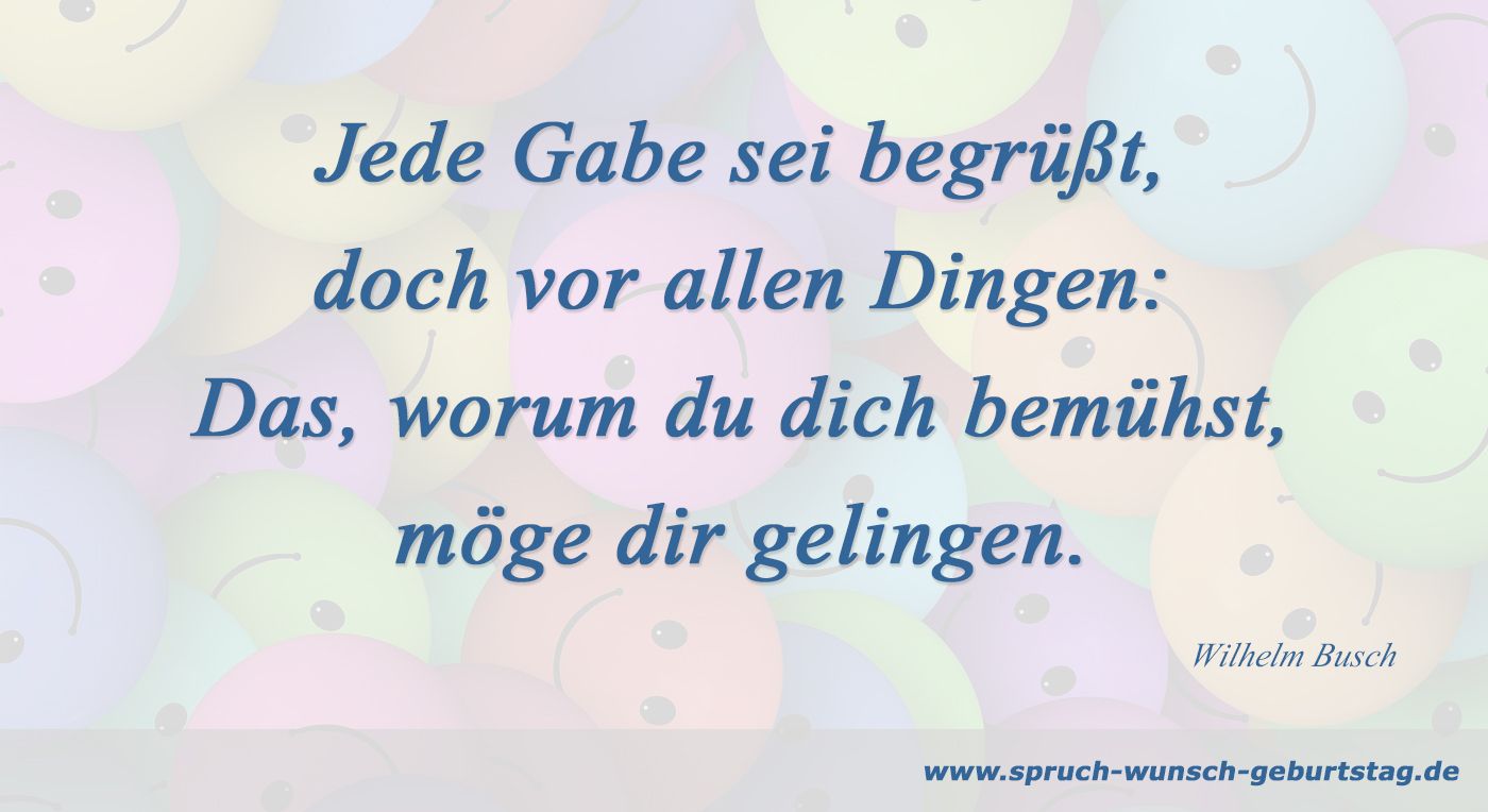 Gedicht zum Kindergeburtstag