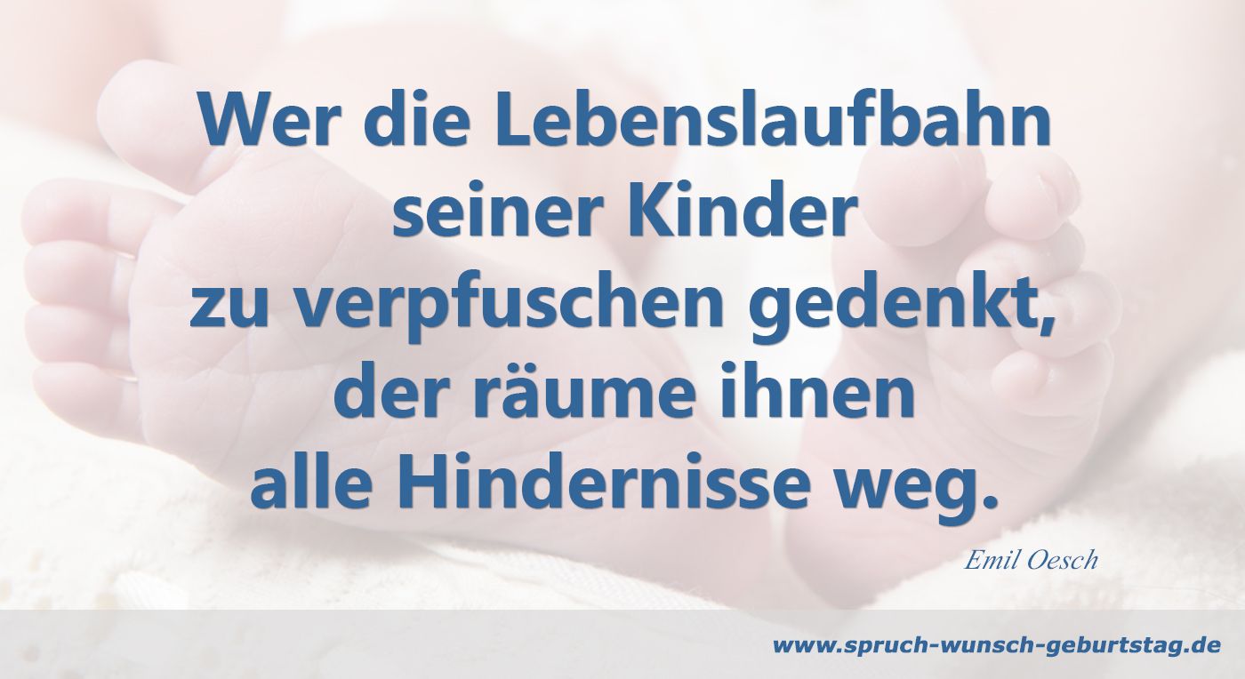 Wunsch für ein Kind