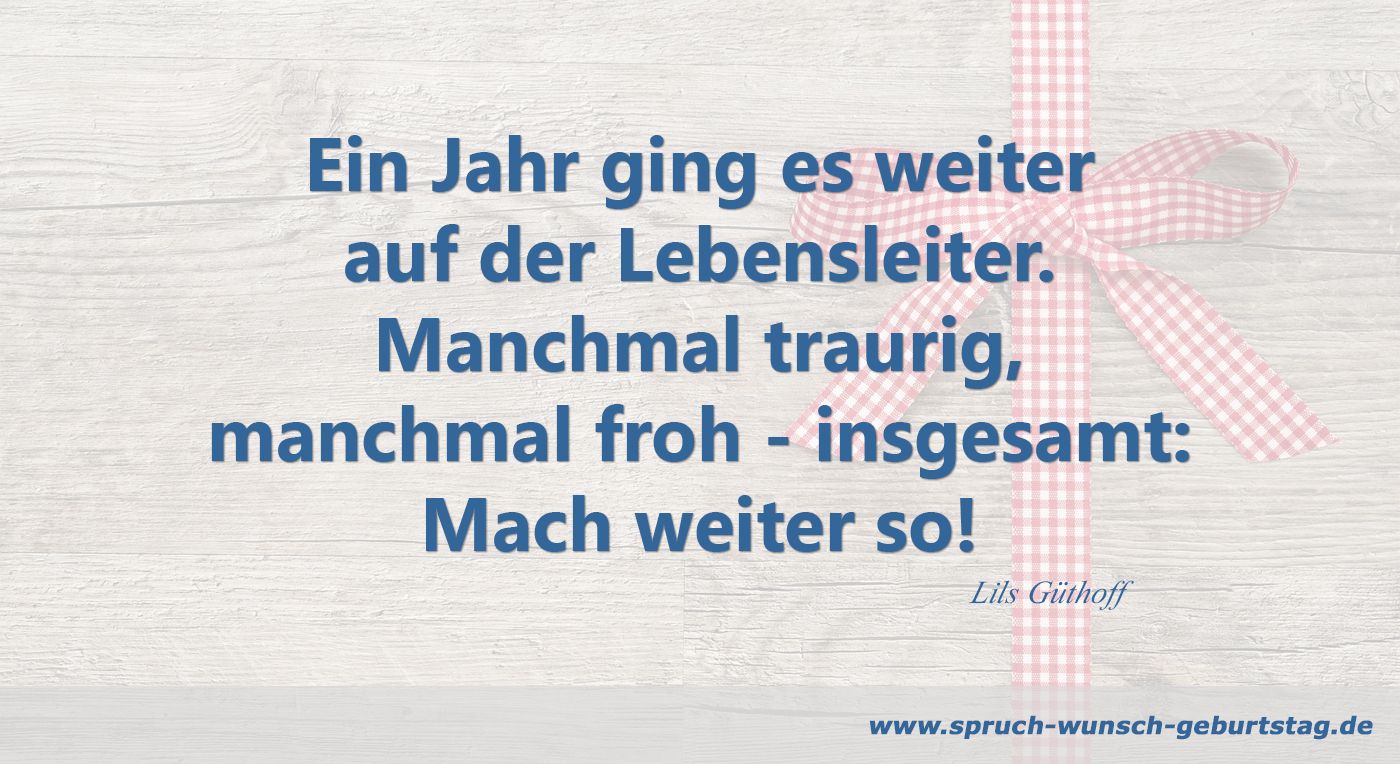 Geburtstagsspruch für den Opa