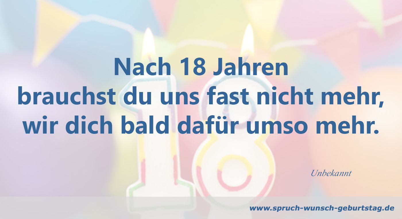 nach 18 Jahren