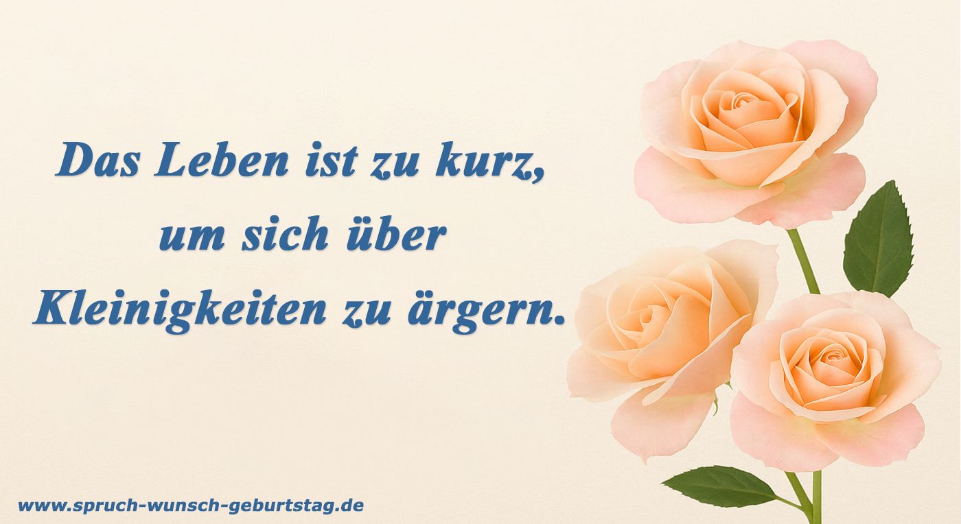 Lebensweisheiten Sprüche